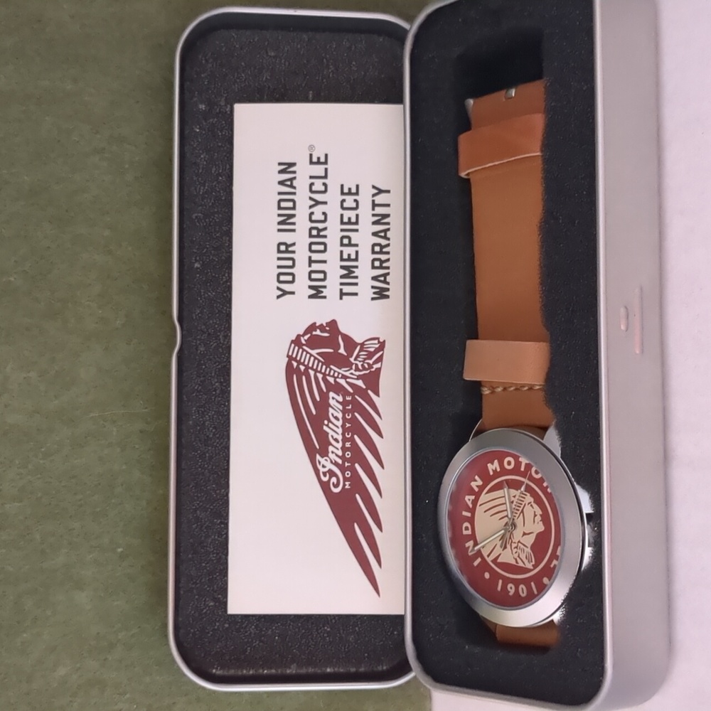 NEW Limited Edition Indian Motorcycle 1901 Riders Group Collectors Wristwatch